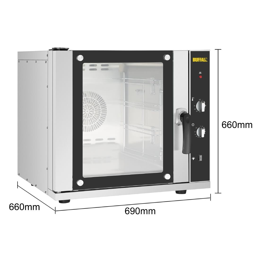 Buffalo Convection Oven - 4 x GN 2-3 (JD349)