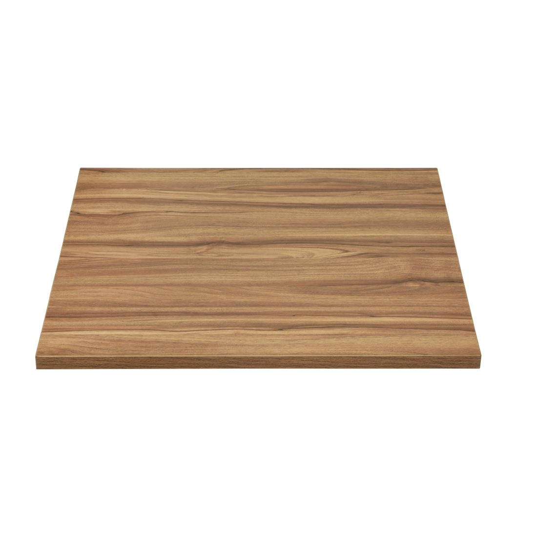 Bolero Beaufort Pre-Drilled Square Table Top 700mm (JK352)