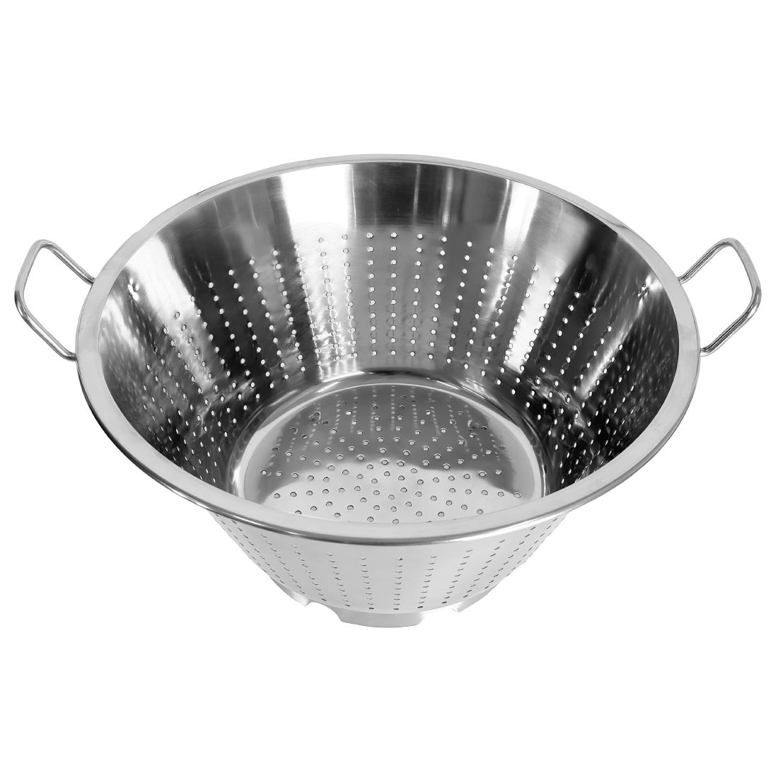 Vogue Large Heavy Duty Stainless Steel Colander (JK400)