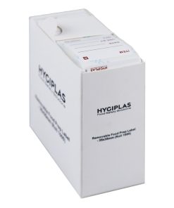 Hygiplas Removable Food Prep Labels 35x35mm 1000 Pack (JK657)