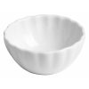 Olympia Bloom Scalloped Dipping Dishes White 75mm 12 Pack (JK877)