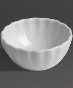 Olympia Bloom Scalloped Dipping Dishes White 75mm 12 Pack (JK877)