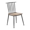 Bolero Alma Slatted Back Chairs 2 Pack (JK894)