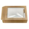 Fiesta Recyclable Large Platter Boxes with PET Windows 25 Pack (JM276)