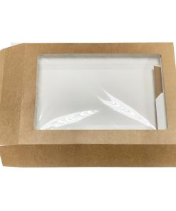 Fiesta Recyclable Large Platter Boxes with PET Windows 25 Pack (JM276)