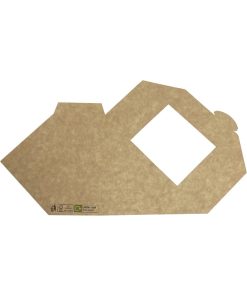 Fiesta Recyclable Standard Sandwich Wedges with PET Window 500 Pack (JM278)
