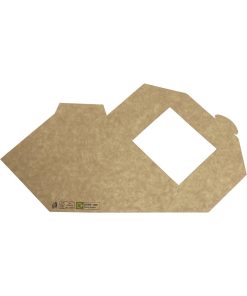 Fiesta Recyclable Deep Sandwich Wedges with PET Window 500 Pack (JM279)