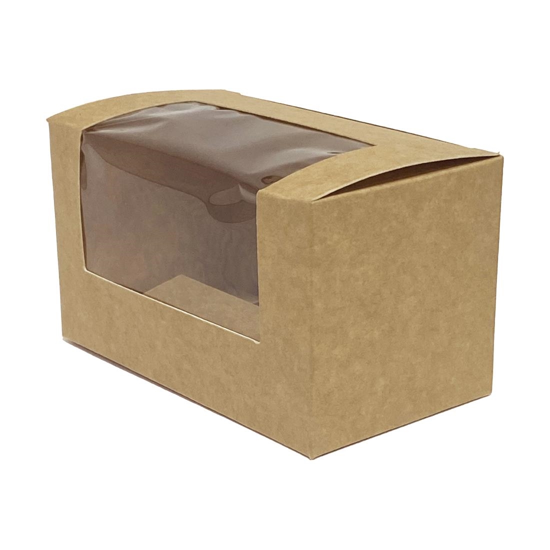 Fiesta Recyclable Bloomer Boxes with PET Window 500 Pack (JM280)
