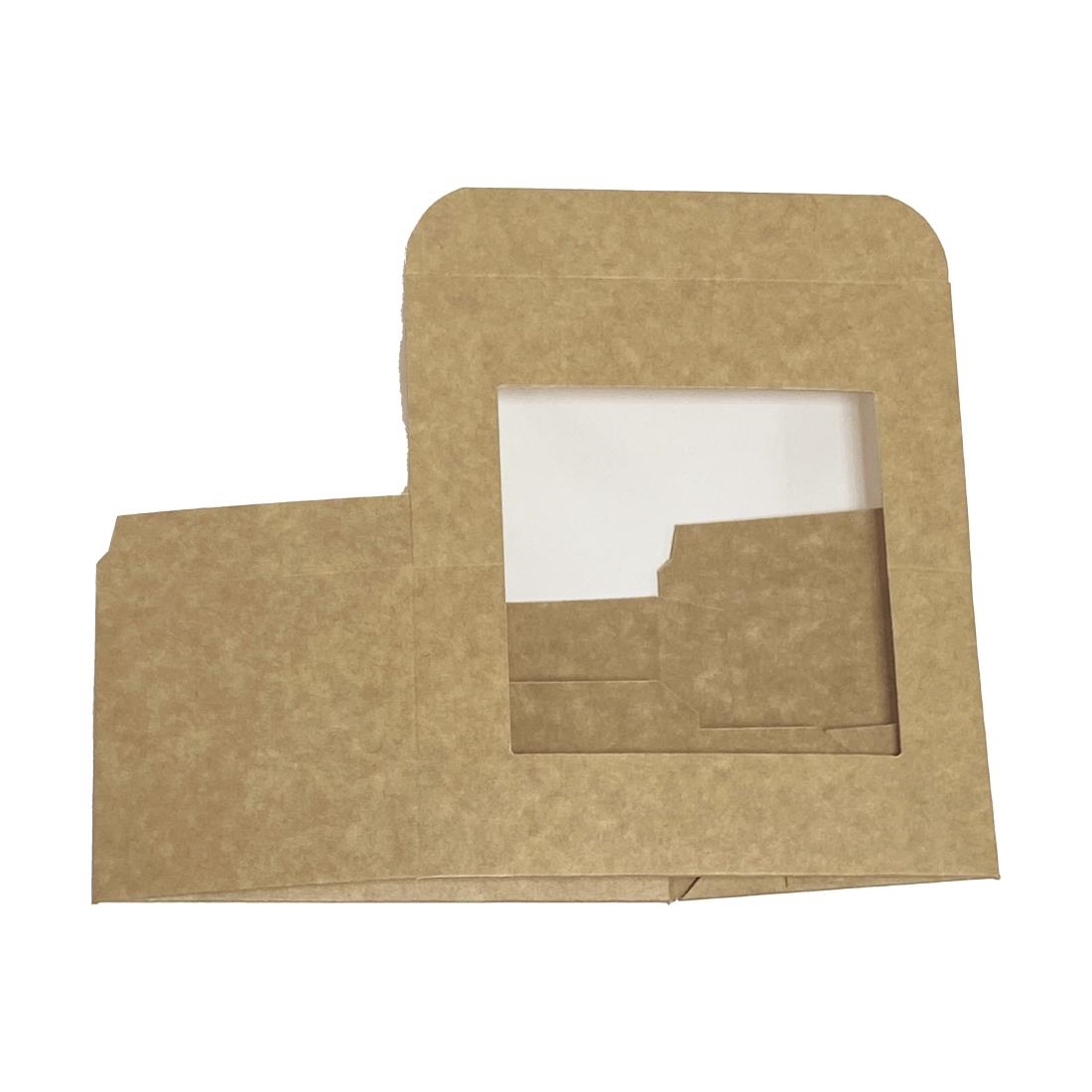 Fiesta Recyclable Bloomer Boxes with PET Window 500 Pack (JM280)