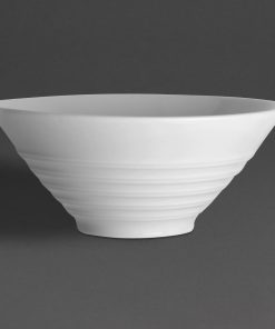 Olympia Whiteware Ramen Bowls 200mm 6 Pack (JM659)