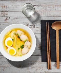 Olympia Whiteware Ramen Bowls 200mm 6 Pack (JM659)