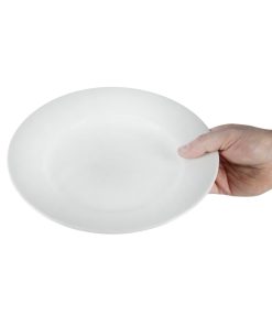 Olympia Athena Wide Rimmed Plates 254mm 4 Pack (JN387)