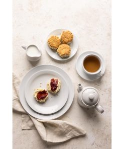 Olympia Athena Wide Rimmed Plates 254mm 4 Pack (JN387)
