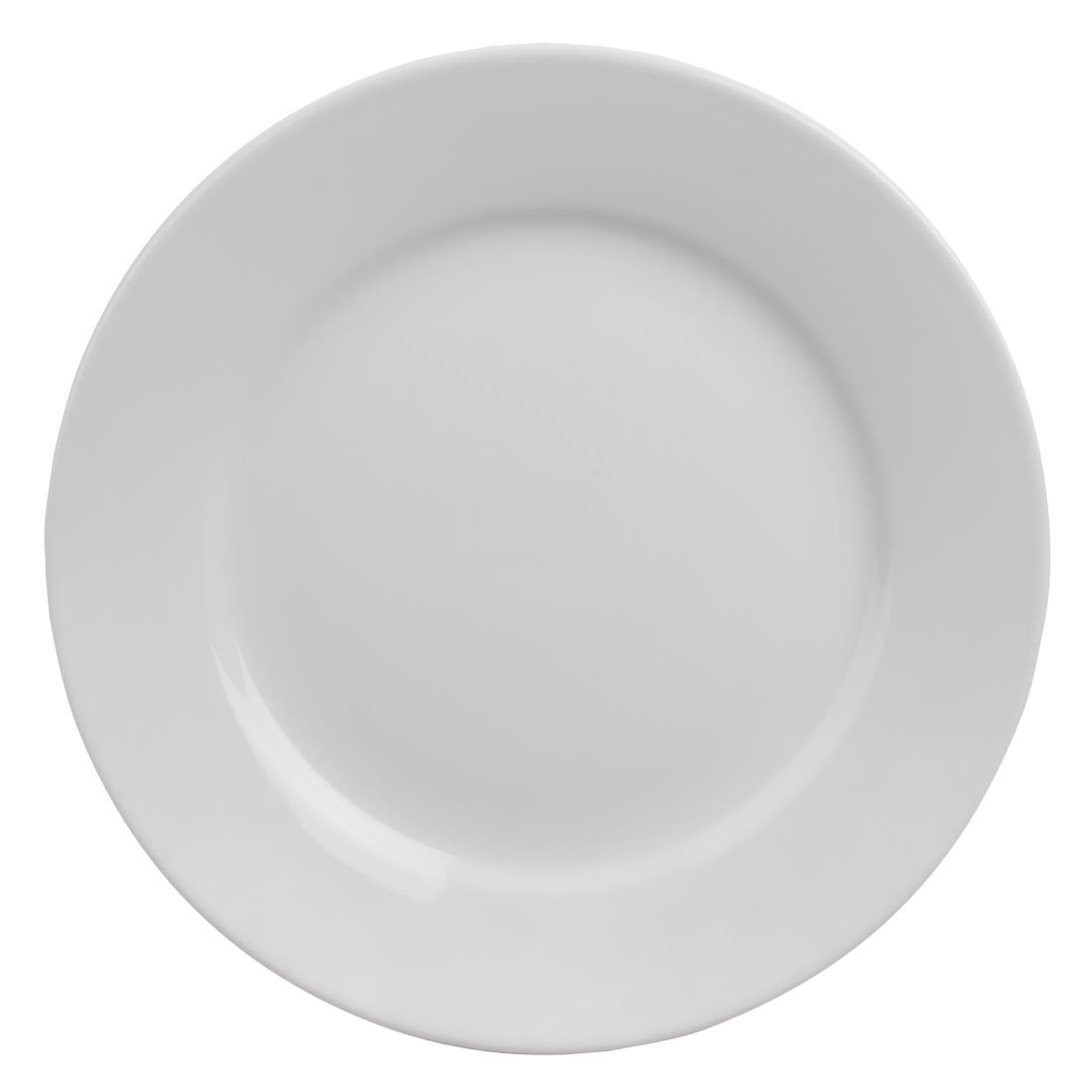 Olympia Athena Wide Rimmed Plates 254mm 4 Pack (JN387)