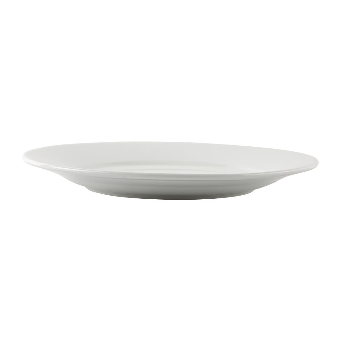 Olympia Athena Wide Rimmed Plates 254mm 4 Pack (JN387)