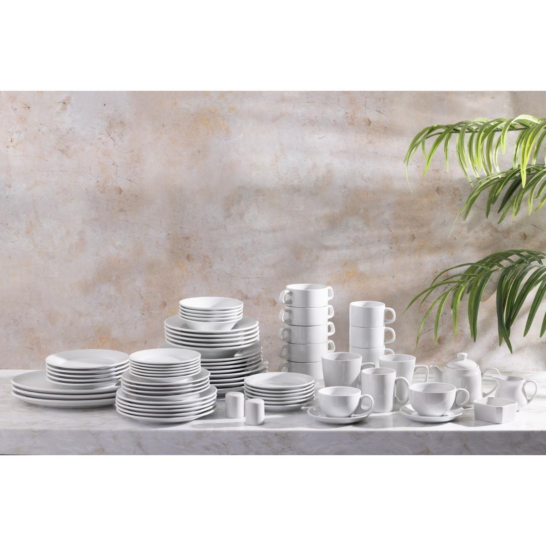 Olympia Athena Oatmeal Bowls 153mm 4 Pack (JN388)
