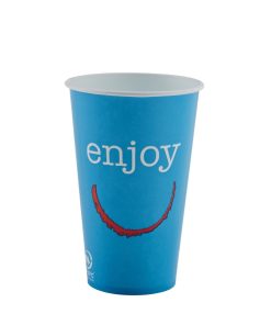 Huhtamaki Enjoy Paper Cold Cups 340ml 1900 Pack (JN599)