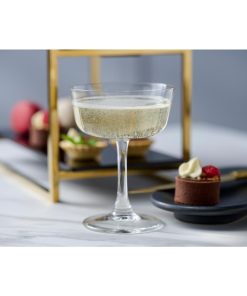 Onis Classic Bar Straight Sided Coupe Glasses 165ml 6 Pack (JP088)