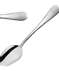 Amefa Sierra Hammered Espresso Spoons 12 Pack (JP493)