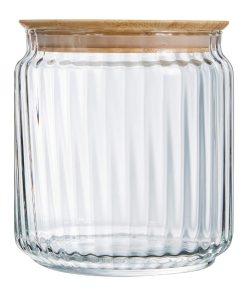 Luminarc Nova Jars with Bamboo Lids 750ml 6 Pack (JP505)