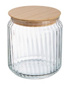 Luminarc Nova Jars with Bamboo Lids 750ml 6 Pack (JP505)