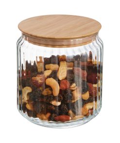 Luminarc Nova Jars with Bamboo Lids 750ml 6 Pack (JP505)