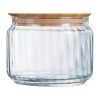 Luminarc Nova Jars with Bamboo Lids 500ml 6 Pack (JP506)