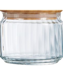 Luminarc Nova Jars with Bamboo Lids 500ml 6 Pack (JP506)