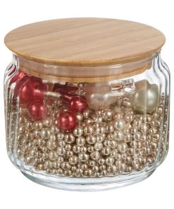 Luminarc Nova Jars with Bamboo Lids 500ml 6 Pack (JP506)