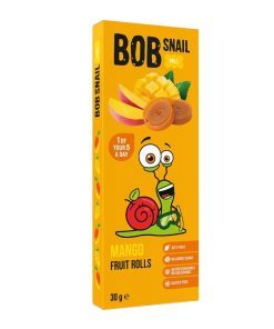 Bob Snail Fruit Roll Mango 30g 24 Pack (KA906)