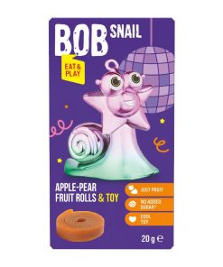 Bob Snail Eat and Play Apple Pear 20g 16 Pack (KA907)