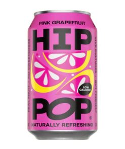 Hip Pop Living Soda Pink Grapefruit 330ml 12 Pack (KA913)