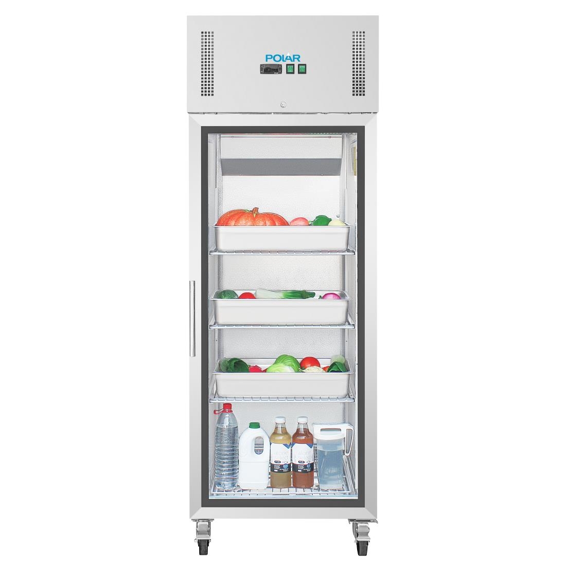 Polar G-Series Upright Gastro Display Fridge 600Ltr (PG050)