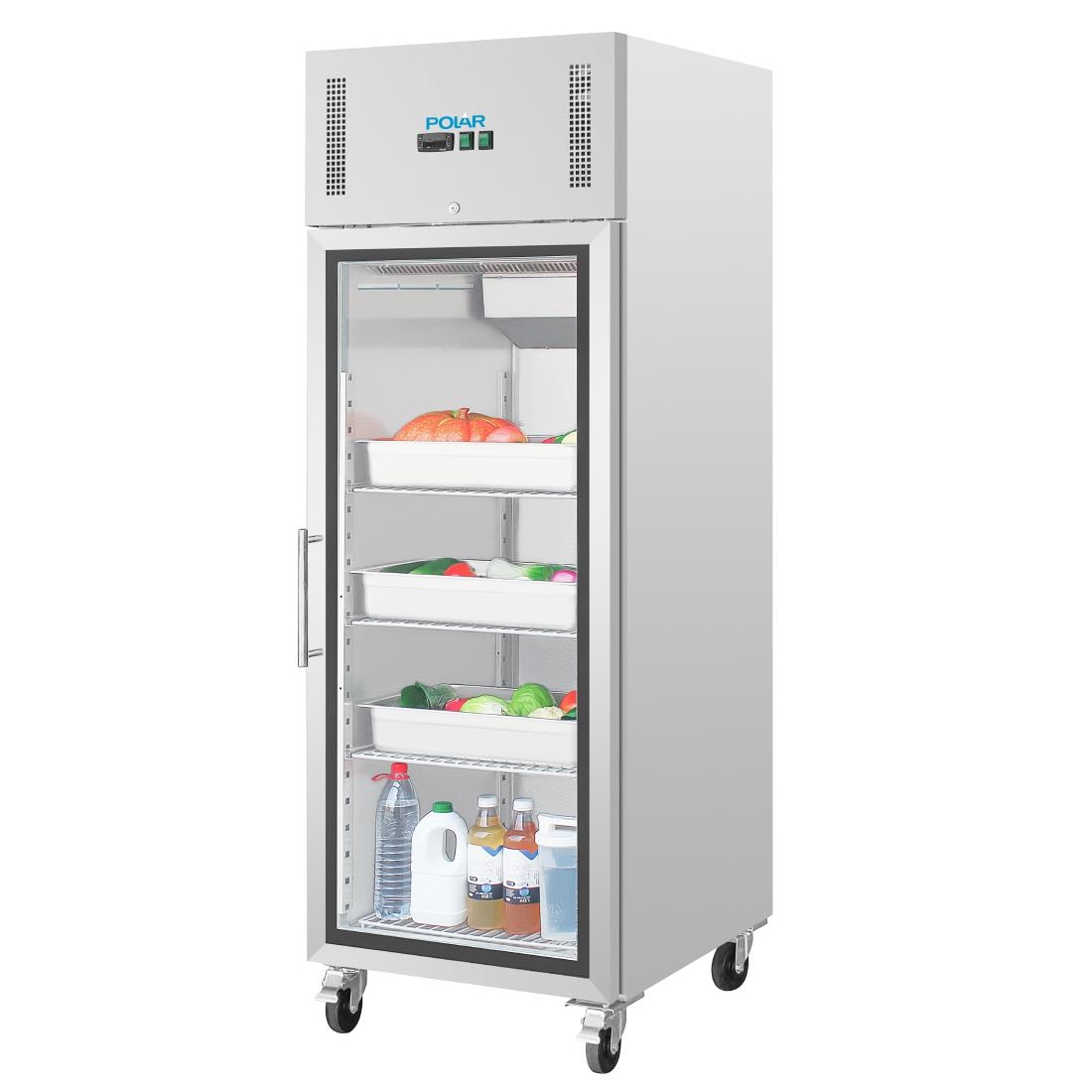 Polar G-Series Upright Gastro Display Fridge 600Ltr (PG050)