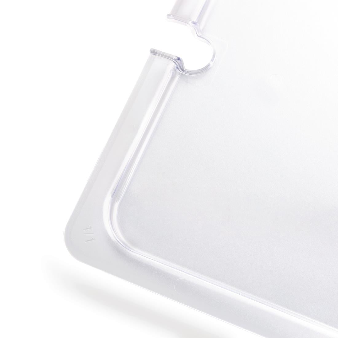 Vogue ABS Gastronorm Notched Lid GN 1-1 (JM842)
