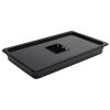 Vogue ABS Gastronorm Tray Black GN 1-1 65mm (JM845)