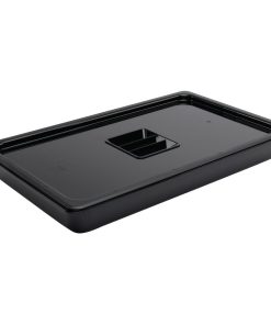 Vogue ABS Gastronorm Tray Black GN 1-1 65mm (JM845)