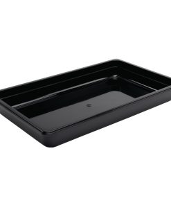 Vogue ABS Gastronorm Tray Black GN 1-1 65mm (JM845)