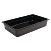 Vogue ABS Gastronorm Tray Black GN 1-1 100mm (JM846)