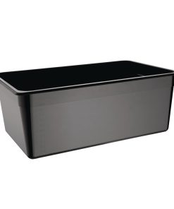 Vogue ABS Gastronorm Tray Black GN 1-1 200mm (JM848)