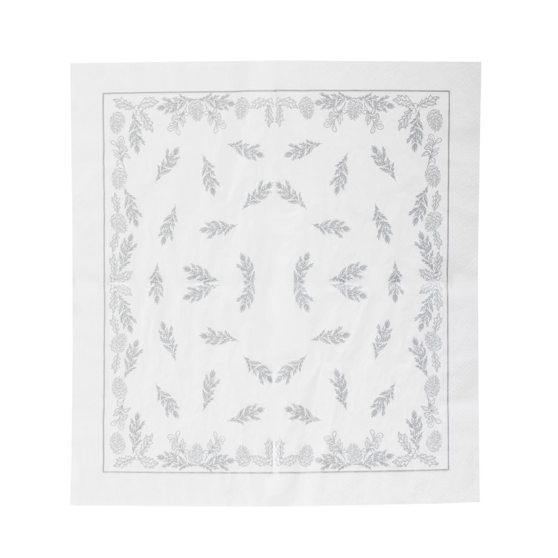 Swantex Aspen Festive 3ply Dinner Napkins 400x400mm 600 Pack (JP155)
