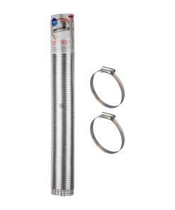 Whirlpool Wpro 110mm Vent Kit with Jubilee Clips WP110VK (AP607)