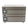 Adande Counter Fridge Freezer Double Drawer VCS2-CW (CU160)