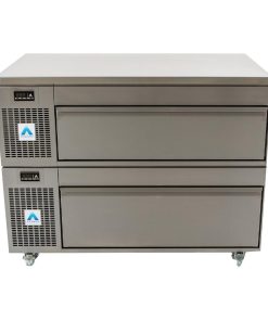 Adande Counter Fridge Freezer Double Drawer VCS2-CW (CU160)