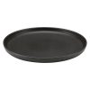 Bauscher Elements Black Walled Plates 280mm 6 Pack (JA763)