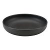 Bauscher Elements Black Bowls 220mm 6 Pack (JA782)