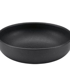 Bauscher Elements Black Bowls 160mm 6 Pack (JA783)