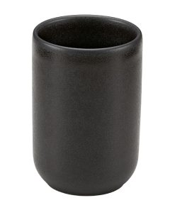 Bauscher Elements Black Mugs No Handle 380ml-13.5oz 6 Pack (JA788)