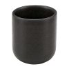 Bauscher Elements Black Espresso Cups 100ml 6 Pack (JA791)