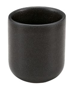 Bauscher Elements Black Espresso Cups 100ml 6 Pack (JA791)